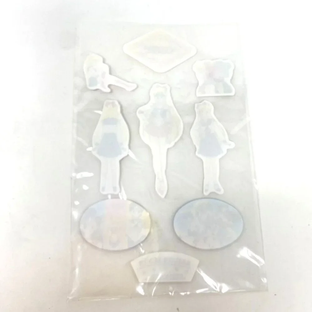 Sailor Moon Sticker Sheet Korean Vintage 2000's Rare Collectible Anime